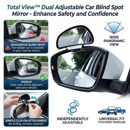 Rear view blind spot - blind,