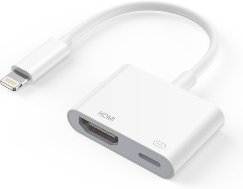 Lightning hdmi adapter - lightning, to