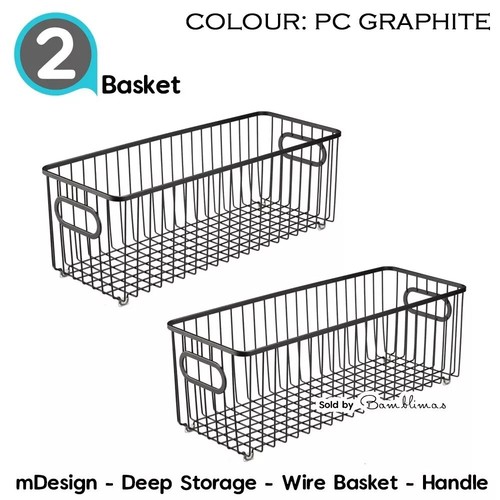 Mdesign wire basket - wire,