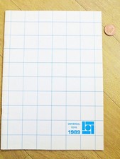UNIVERSAL TOYS 1989 CATALOGUE