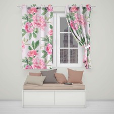 Bright Pink Rose Eyelet