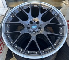 Genuine BBS CH-Rii 21” 2 Piece Matt Black & Satin Titanium 5x112 10.5 ET17 CH-R2