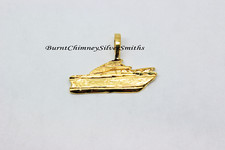 14K Gold Overlay Cabin Cruiser