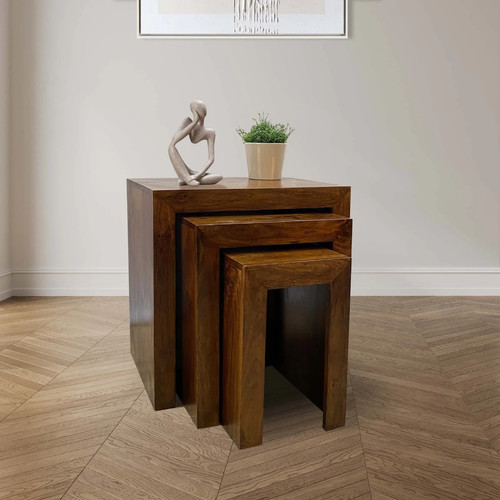 Solid mango wood - mango, chunky