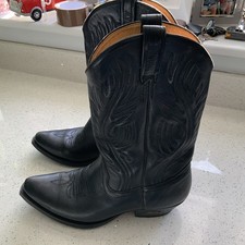 Loblan black Leather Cowboy