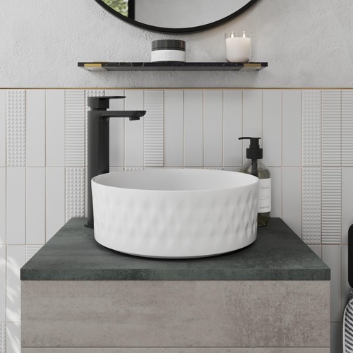 Round countertop basin gloss - round,
