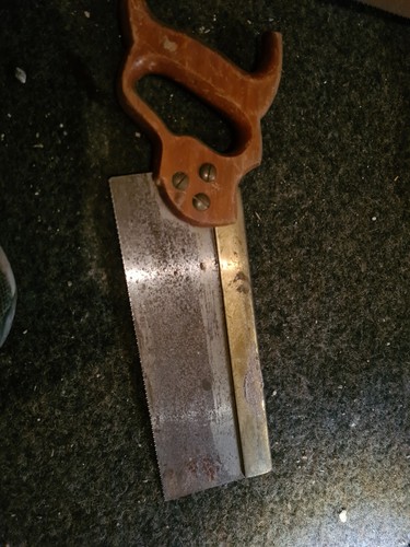Vintage saw tenon tennon old - vintage,