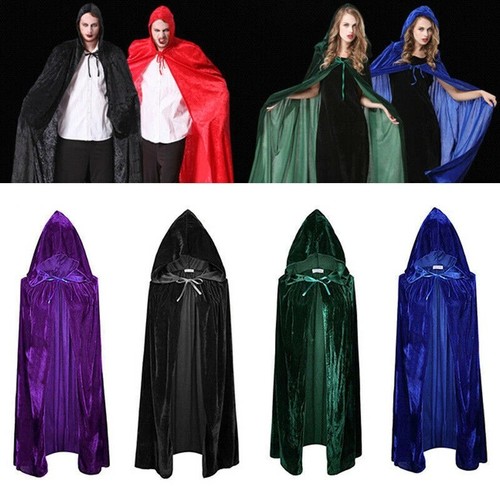 Adult velvet hooded - adult, robe