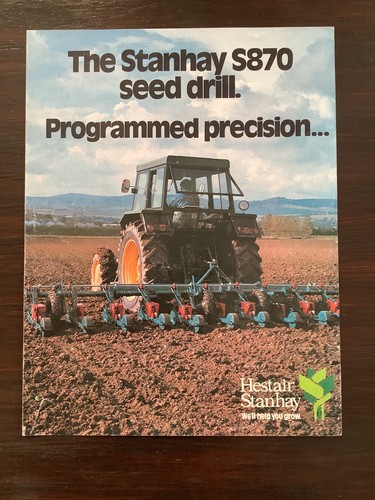 Stanhay s870 seed drill - stanhay,