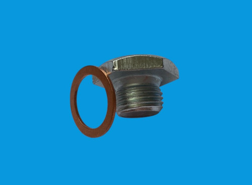 Fit volvo oil drain plug - oil, with