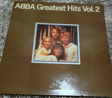 ABBA Greatest Hits Vol 2 Gatefold Sleeve 12" Vinyl LP Album Record 12" 33 