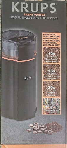 Krups electric coffee grinder - krups,