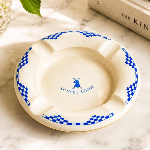 Neat antique ceramic ashtray - neat,