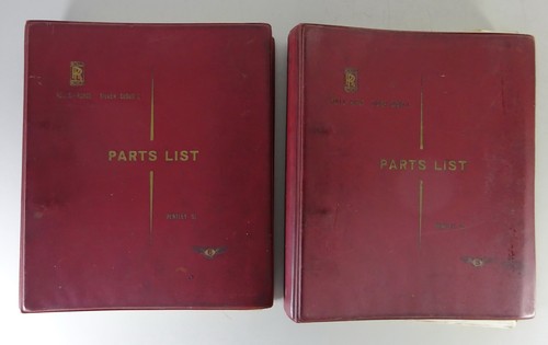 Parts catalog rolls royce - catalog,