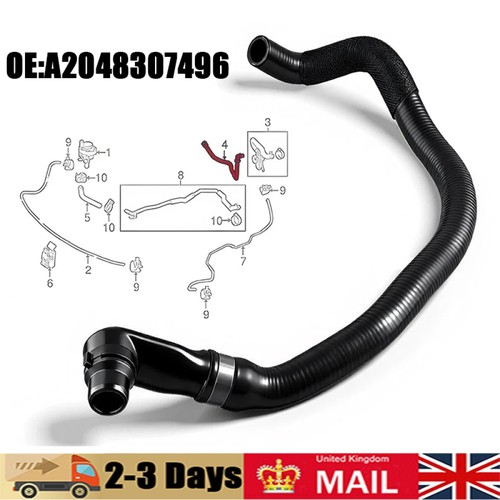 Coolant pipe hose - pipe,