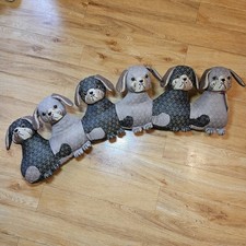 Dora Designs 6 Dogs Doorstop