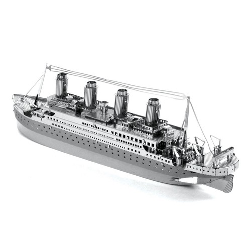 Titanic metal puzzle model - titanic,