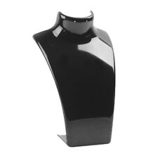 Acrylic Jewelry Necklace Earrings Plastic Mannequin Bust Display Stand Holder UK