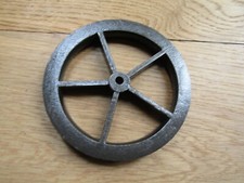 Rustic iron axle wheel vintage