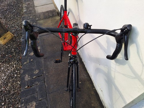 Road bike slightly used - road,