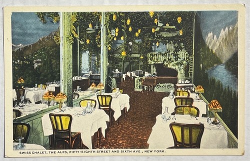Antique postcard swiss - antique,