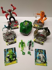 Ben 10 Figures, Stands & Trading Cards Bundle 2006, 2008 Bandaid TV Cartoon