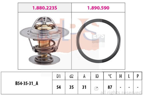 Eps 880 432 thermostat - eps, 1.880.432
