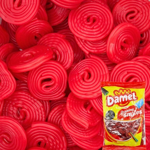 Strawberry flavoured wheels - strawberry,
