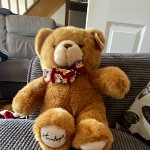 Hamleys brown beige plush - hamleys,