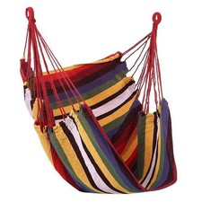 Hammock Swing Hanging Chair Canvas Comfortable Foldable Easy To Carry For IP