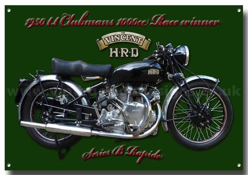 Vincent hrd series rapide - hrd, b