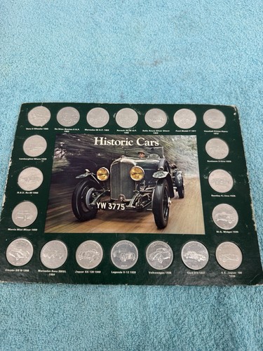 Shell historic cars coin - shell,