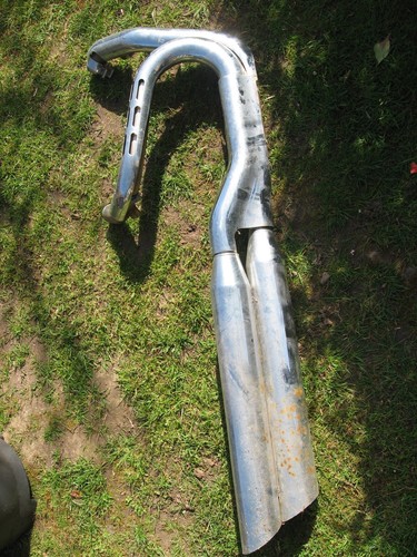 Harley exhuast dyna fxd fxdf - harley,