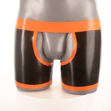 Rubber MINI CHAPS SHORTS, OPEN