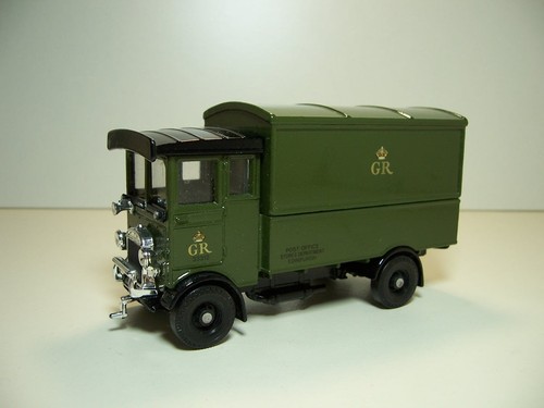 Corgi aec cabover van post - aec,