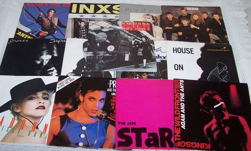 Job lot 1980 singles - job,