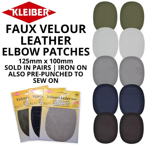 Kleiber faux velour leather - faux,