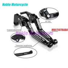 For Ducati MULTISTRADA 1200 1260/S /GT 2010-2018 adjustable brake clutch lever