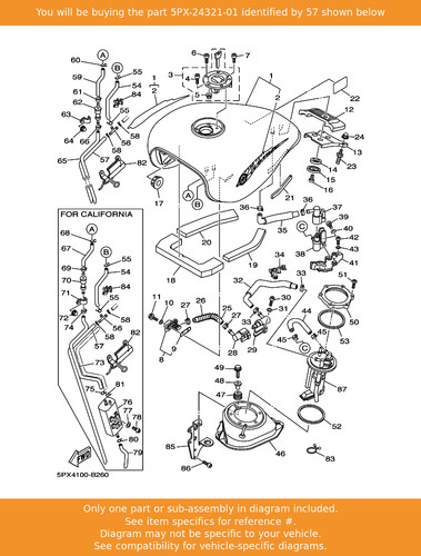 Yamaha pipe 5px 24321 01 - yamaha,