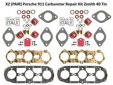 PORSCHE 911 ZENITH 40 TIN CARBURETOR REPAIR KITS PAIR
