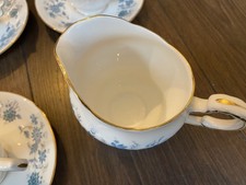 Colclough Braganza 15 Piece Tea Set Bone China Cups Saucers + milk 
