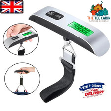 50KG Digital Travel Luggage Scale Portable Handheld Suitcase Weighing Scales UK