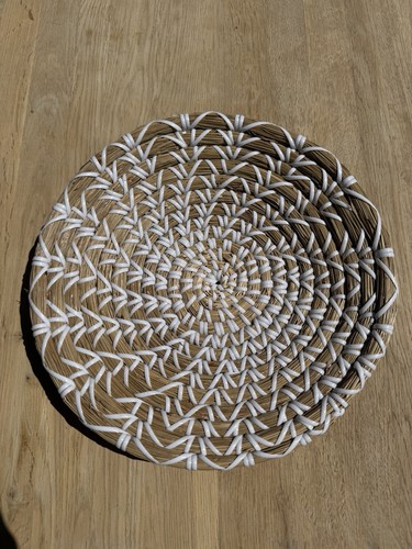 Woven boho wall decor - wall,