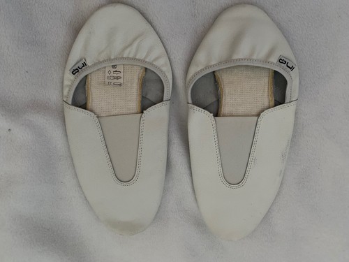 White leather gymnastics - white,