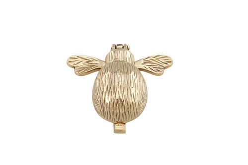 Brass antique door knocker - brass,