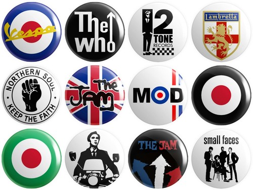 Mod various designs button - -,
