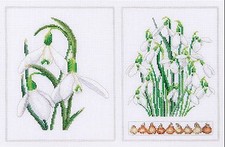 Cross-stitch kit thea gouverneur 446 Snowdrop