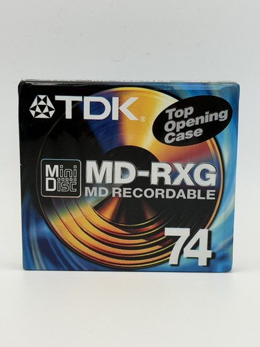 Tdk minidisc rxg 74 - tdk, md-rxg