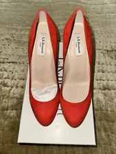 LK Bennett Cardinal Red Suede
