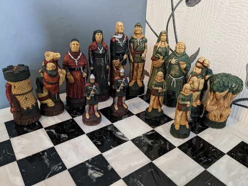 Robin hood latex chess moulds - hood,